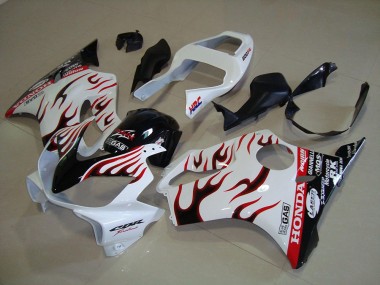 Affordable 2001-2003 White Flame Honda CBR600 F4i Motorcylce Fairings Canada