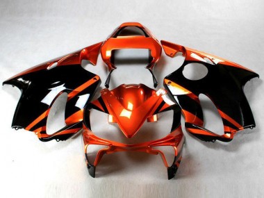 Affordable 2001-2003 Orange Black Honda CBR600 F4i Bike Fairing Canada