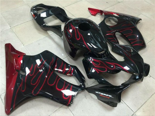 Affordable 2001-2003 Red Flame Honda CBR600 F4i Motorcycle Fairings Kit Canada Affordable 2001-2003 Red Flame Honda CBR600 F4i Motorcycle Fairings Kit Canada