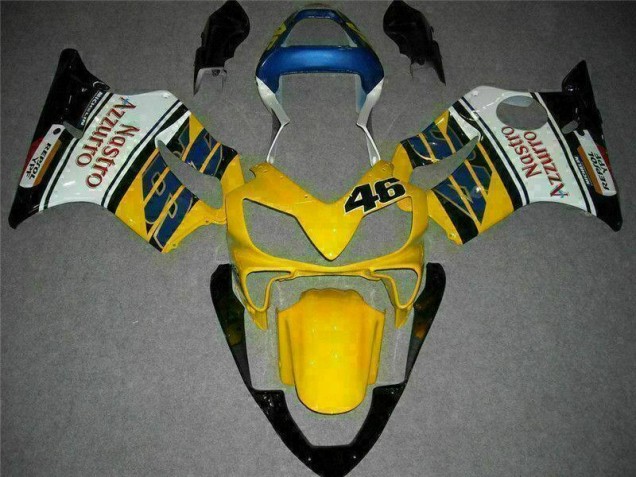 Affordable 2001-2003 Yellow White Honda CBR600 F4i Moto Fairings Canada Affordable 2001-2003 Yellow White Honda CBR600 F4i Moto Fairings Canada