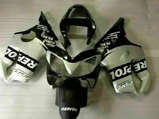 Affordable 2001-2003 Black Silver Repsol Honda CBR600 F4i Motorcycle Replacement Fairings Canada Affordable 2001-2003 Black Silver Repsol Honda CBR600 F4i Motorcycle Replacement Fairings Canada