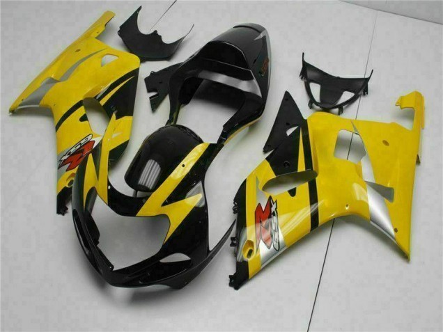 Affordable 2001-2003 Yellow Suzuki GSXR 600/750 Replacement Motorcycle Fairings Canada Affordable 2001-2003 Yellow Suzuki GSXR 600/750 Replacement Motorcycle Fairings Canada