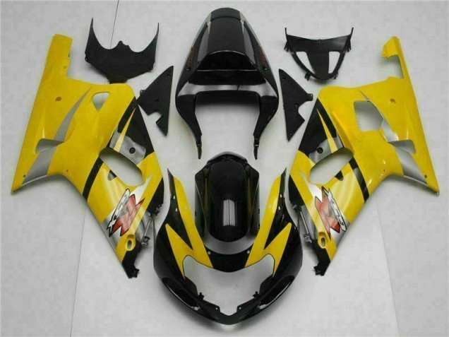 Affordable 2001-2003 Yellow Suzuki GSXR 600/750 Replacement Motorcycle Fairings Canada Affordable 2001-2003 Yellow Suzuki GSXR 600/750 Replacement Motorcycle Fairings Canada