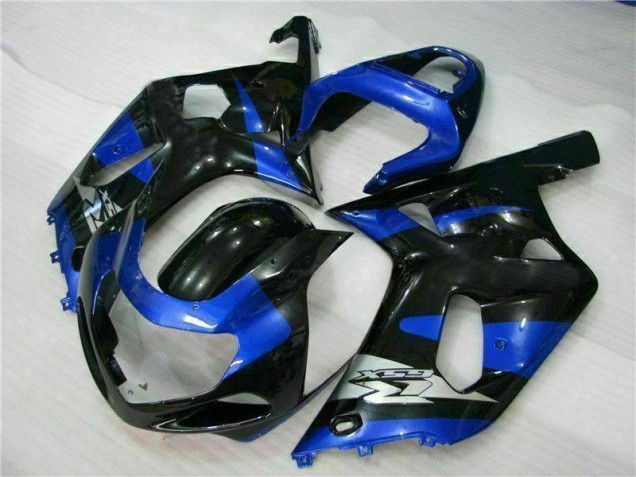 Affordable 2001-2003 Blue Black Suzuki GSXR 600/750 Bike Fairing Kit Canada Affordable 2001-2003 Blue Black Suzuki GSXR 600/750 Bike Fairing Kit Canada