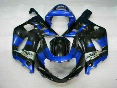 Affordable 2001-2003 Blue Black Suzuki GSXR 600/750 Bike Fairing Kit Canada
