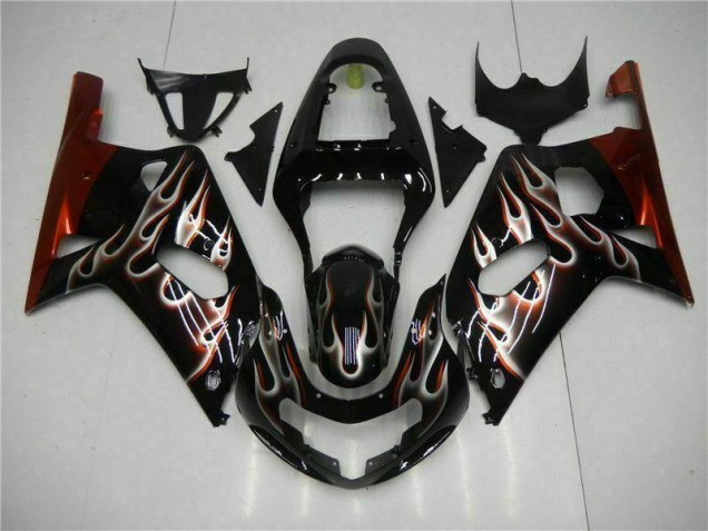 Affordable 2001-2003 Black Suzuki GSXR 600/750 Motorcycle Bodywork Canada Affordable 2001-2003 Black Suzuki GSXR 600/750 Motorcycle Bodywork Canada