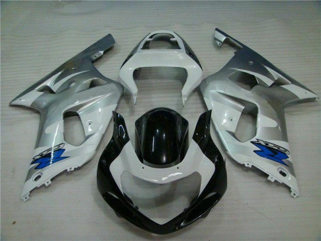 Affordable 2001-2003 Silver Black Suzuki GSXR 600/750 Motorbike Fairing Kits Canada Affordable 2001-2003 Silver Black Suzuki GSXR 600/750 Motorbike Fairing Kits Canada