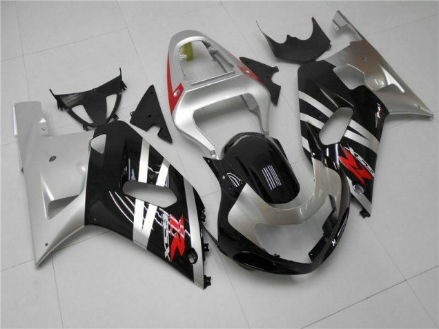 Affordable 2001-2003 Silver Suzuki GSXR 600/750 Motorcycle Fairings Kits Canada Affordable 2001-2003 Silver Suzuki GSXR 600/750 Motorcycle Fairings Kits Canada