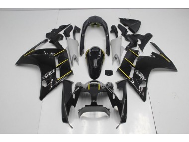 Affordable 2001-2005 Black Yellow Yamaha FJR1300 Moto Fairings Canada