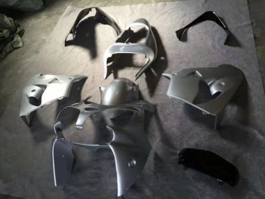 Affordable 2002-2003 Silver Glossy Black Kawasaki ZX9R Motorcycle Fairing Kits Canada
