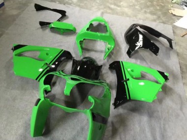 Affordable 2002-2003 Green Glossy Black Kawasaki ZX9R Motorbike Fairing Canada