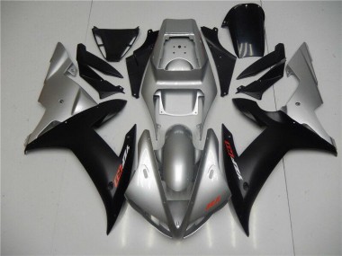 Affordable 2002-2003 Silver Black Yamaha YZF R1 Motorbike Fairings Canada