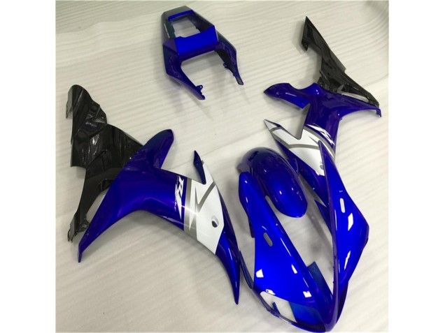 Affordable 2002-2003 Blue White Yamaha YZF R1 Motorcycle Fairing Kits Canada Affordable 2002-2003 Blue White Yamaha YZF R1 Motorcycle Fairing Kits Canada