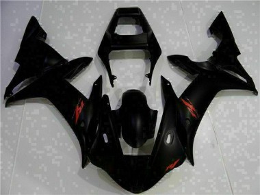 Affordable 2002-2003 Black Yamaha YZF R1 Motorcycle Fairing Kit Canada