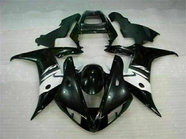 Affordable 2002-2003 Black Yamaha YZF R1 Motorcycle Fairings Kit Canada