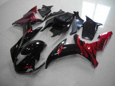 Affordable 2002-2003 Black Flame Yamaha YZF R1 Motorcyle Fairings Canada