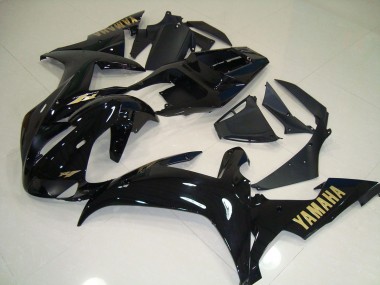 Affordable 2002-2003 Black Gold Yamaha YZF R1 Replacement Fairings Canada