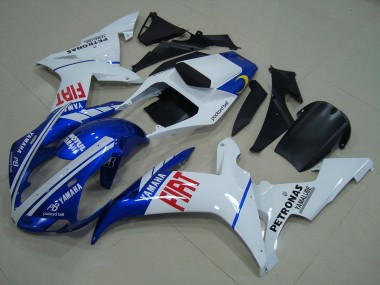 Affordable 2002-2003 Blue White Yamaha YZF R1 Motorcycle Fairings Kit Canada