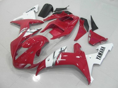 Affordable 2002-2003 Red White Yamaha YZF R1 Bike Fairings Canada