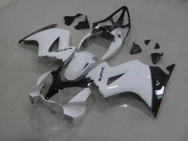 Affordable 2002-2013 White Black Honda VFR800 Motorcyle Fairings Canada