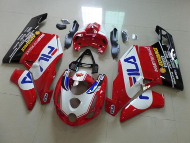 Affordable 2003-2004 Red Fila Ducati 749 999 Bike Fairings Canada