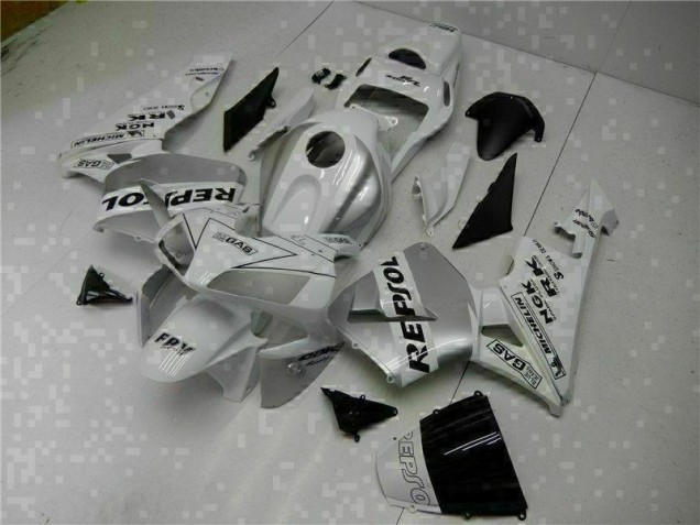 Affordable 2003-2004 White Repsol CBR600RR Bike Fairing Kit Canada Affordable 2003-2004 White Repsol CBR600RR Bike Fairing Kit Canada