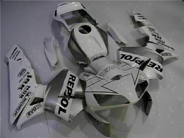 Affordable 2003-2004 White Repsol Honda CBR600RR Motorcycle Replacement Fairings Canada Affordable 2003-2004 White Repsol Honda CBR600RR Motorcycle Replacement Fairings Canada