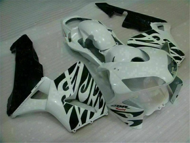 Affordable 2003-2004 White Honda CBR600RR Motorcyle Fairings Canada Affordable 2003-2004 White Honda CBR600RR Motorcyle Fairings Canada