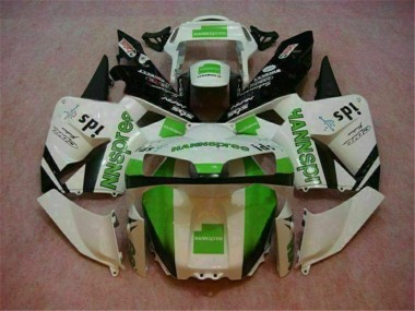 Affordable 2003-2004 White Honda CBR600RR Motorcycle Fairing Kits Canada