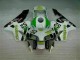 Affordable 2003-2004 Green White Black Honda CBR600RR Bike Fairing Kit Canada