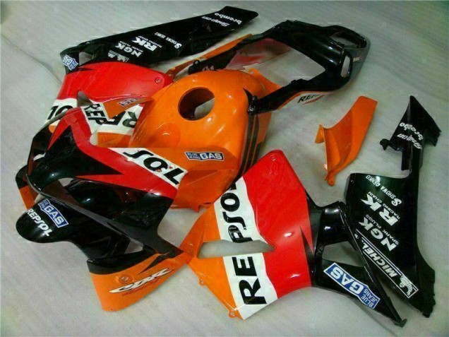 Affordable 2003-2004 Orange Repsol Honda CBR600RR Motorbike Fairing Kits Canada Affordable 2003-2004 Orange Repsol Honda CBR600RR Motorbike Fairing Kits Canada