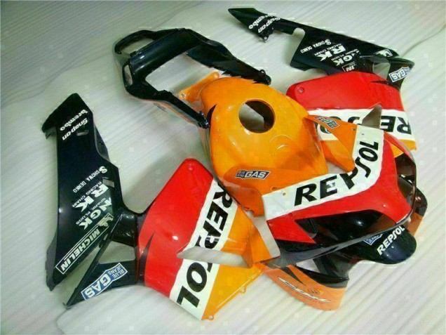 Affordable 2003-2004 Repsol Honda CBR600RR Motorcycle Fairings Kits Canada