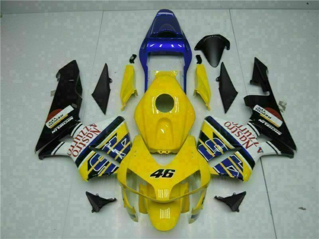 Affordable 2003-2004 Yellow Honda CBR600RR Motorcyle Fairings Canada