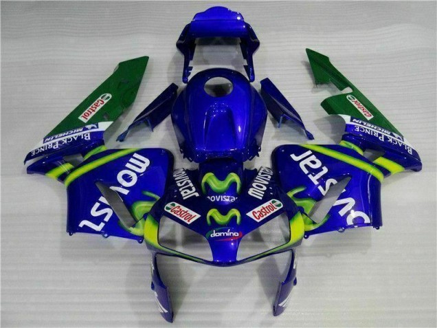 Affordable 2003-2004 Blue Green Movistar Castrol Honda CBR600RR Motorbike Fairing Canada Affordable 2003-2004 Blue Green Movistar Castrol Honda CBR600RR Motorbike Fairing Canada