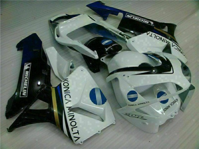 Affordable 2003-2004 White Honda CBR600RR Replacement Motorcycle Fairings Canada Affordable 2003-2004 White Honda CBR600RR Replacement Motorcycle Fairings Canada