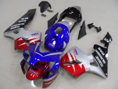 Affordable 2003-2004 Red Silver Blue Honda CBR600RR Motorcylce Fairings Canada