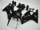 Affordable 2003-2004 Glossy Black Kawasaki ZX6R Moto Fairings Canada Affordable 2003-2004 Glossy Black Kawasaki ZX6R Moto Fairings Canada