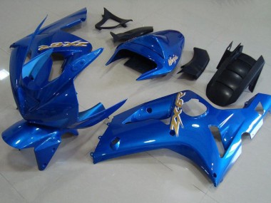 Affordable 2003-2004 Light Blue Kawasaki ZX6R Motorcycle Fairing Canada