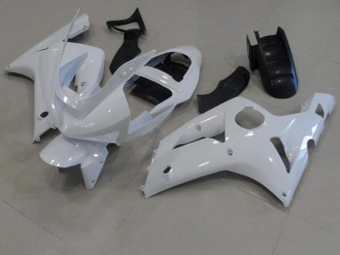 Affordable 2003-2004 White Kawasaki ZX6R Bike Fairings Canada