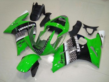 Affordable 2003-2004 Green Nakano Kawasaki ZX6R Replacement Motorcycle Fairings Canada