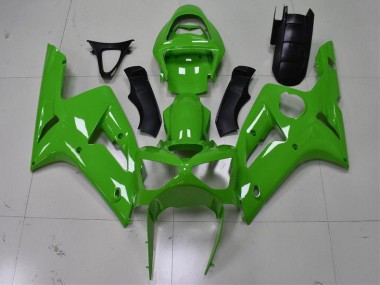 Affordable 2003-2004 Green Kawasaki ZX6R Replacement Fairings Canada