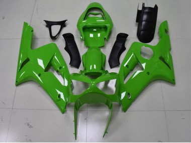 Affordable 2003-2004 Green Kawasaki ZX6R Replacement Fairings Canada