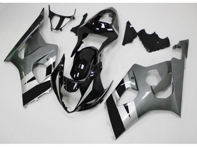 Affordable 2003-2004 Black Grey Suzuki GSXR 1000 Moto Fairings Canada Affordable 2003-2004 Black Grey Suzuki GSXR 1000 Moto Fairings Canada