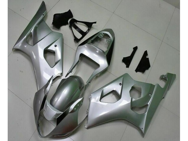 Affordable 2003-2004 Silver Suzuki GSXR 1000 Motorcyle Fairings Canada Affordable 2003-2004 Silver Suzuki GSXR 1000 Motorcyle Fairings Canada