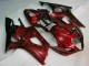Affordable 2003-2004 Red Suzuki GSXR 1000 Motorcycle Fairings Kit Canada