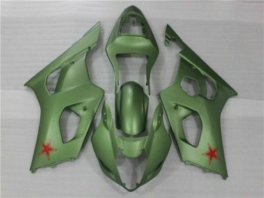 Affordable 2003-2004 Green Suzuki GSXR 1000 Motorcycle Fairings Canada