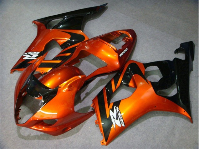 Affordable 2003-2004 Orange Black Suzuki GSXR 1000 Motorcycle Fairing Kits Canada Affordable 2003-2004 Orange Black Suzuki GSXR 1000 Motorcycle Fairing Kits Canada