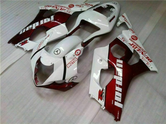 Affordable 2003-2004 Red White Suzuki GSXR 1000 Motorcycle Bodywork Canada