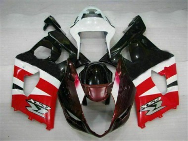 Affordable 2003-2004 Red Black Suzuki GSXR 1000 Replacement Fairings Canada