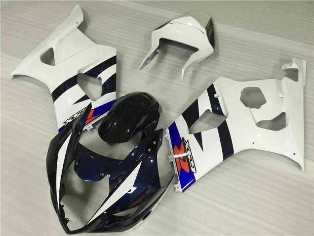 Affordable 2003-2004 White Black Suzuki GSXR 1000 Motorcylce Fairings Canada Affordable 2003-2004 White Black Suzuki GSXR 1000 Motorcylce Fairings Canada